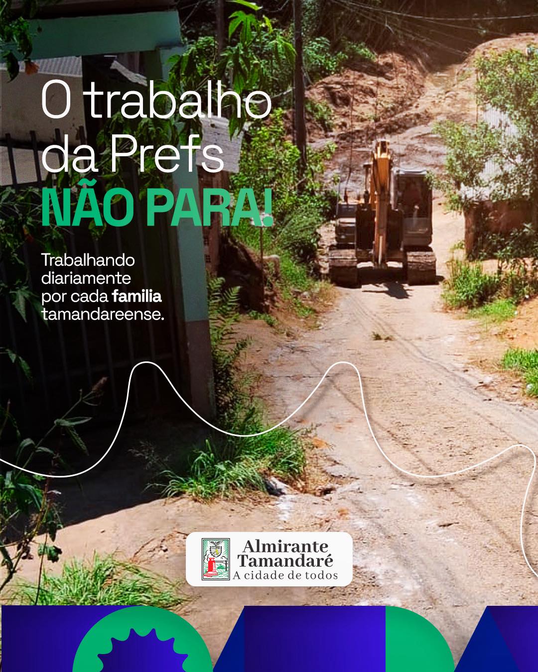 Post no instagram da Prefeitura de Almirante Tamandaré