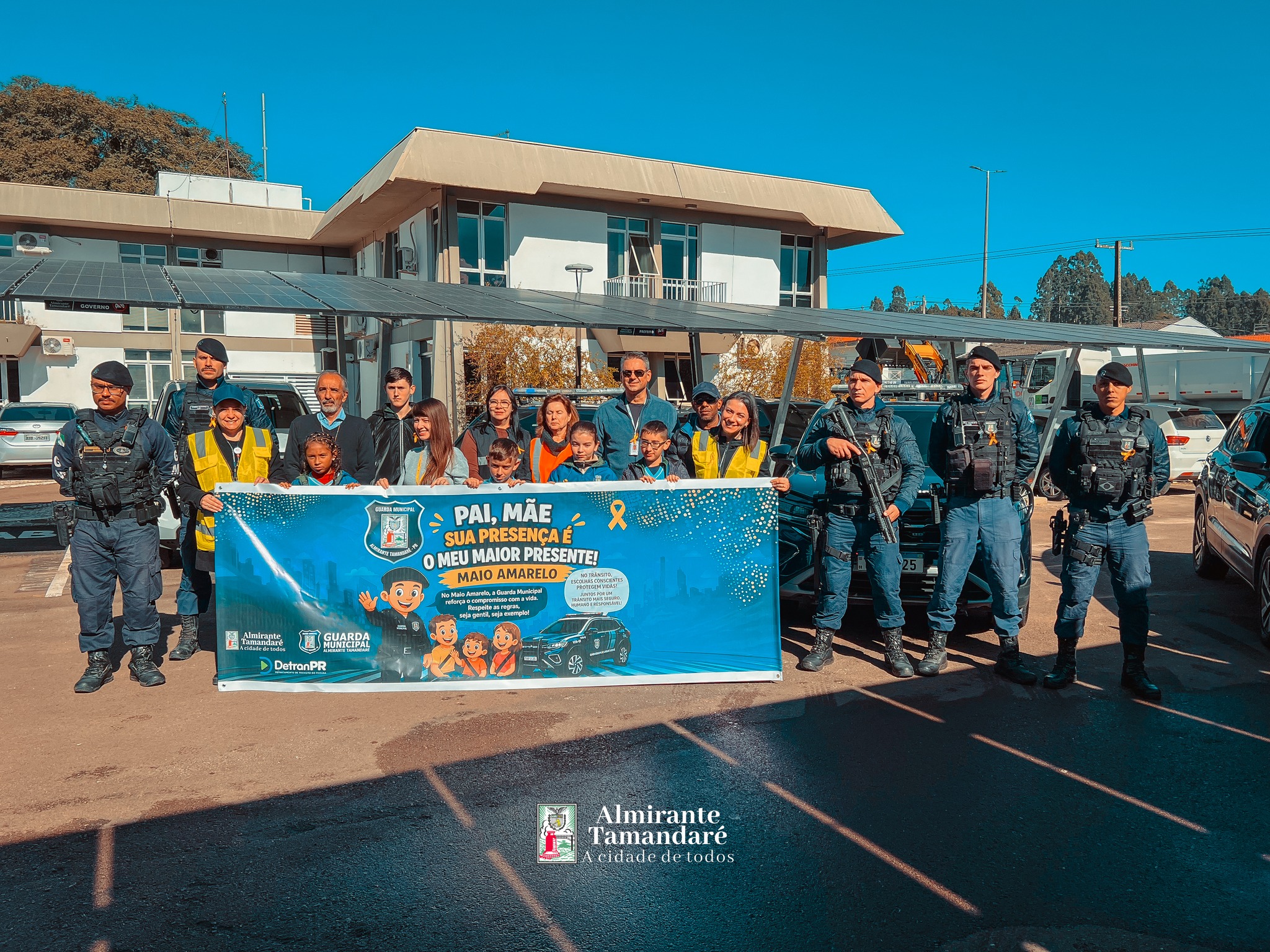 Post no instagram da Prefeitura de Almirante Tamandaré