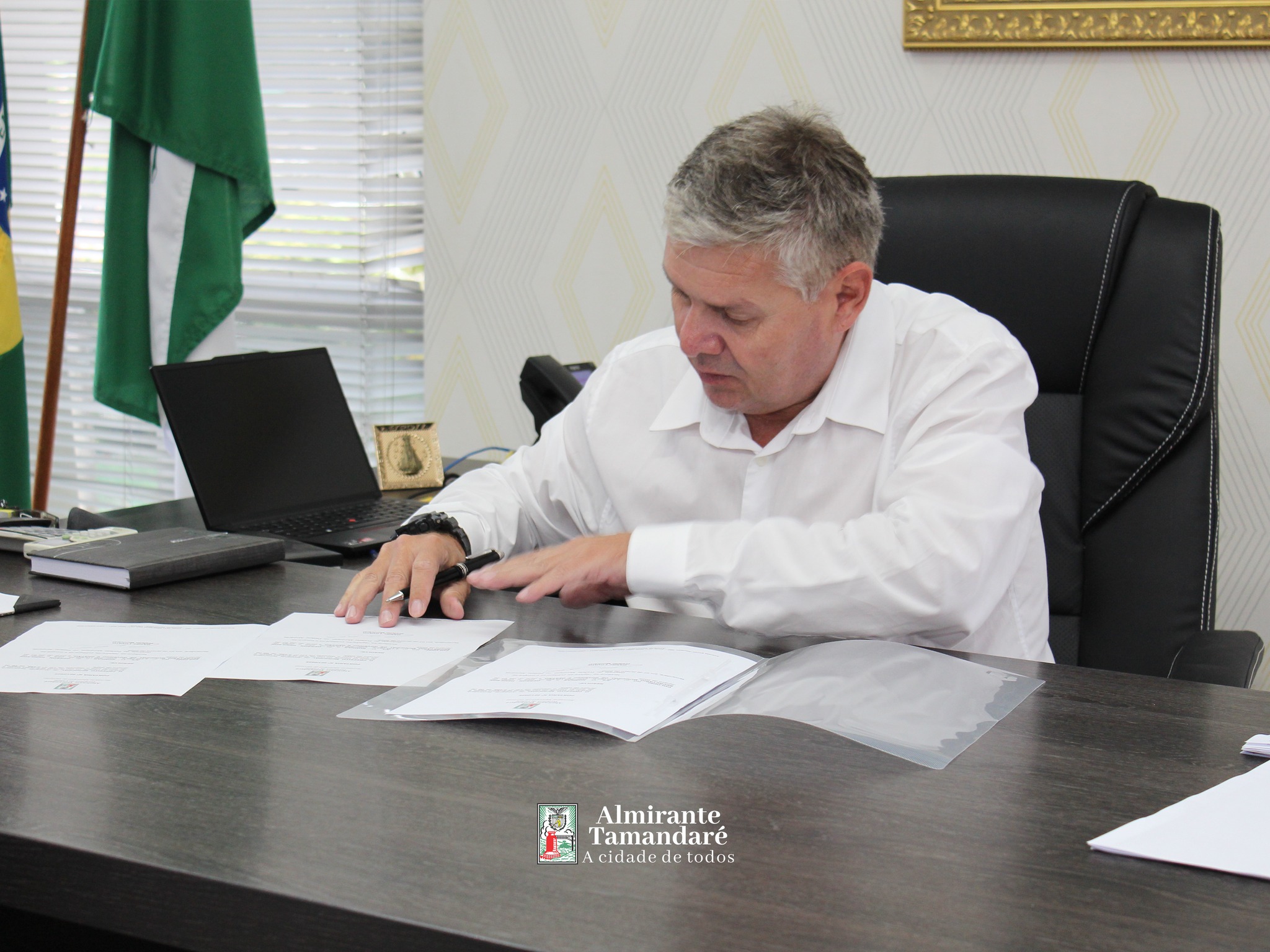 Post no instagram da Prefeitura de Almirante Tamandaré