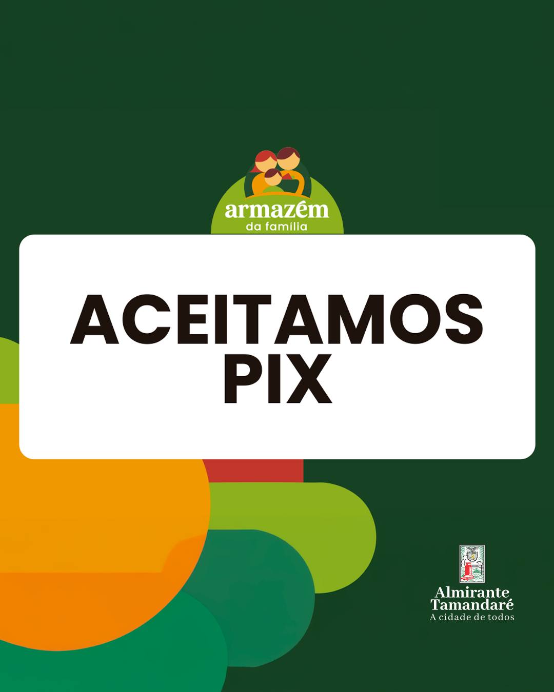 Post no instagram da Prefeitura de Almirante Tamandaré
