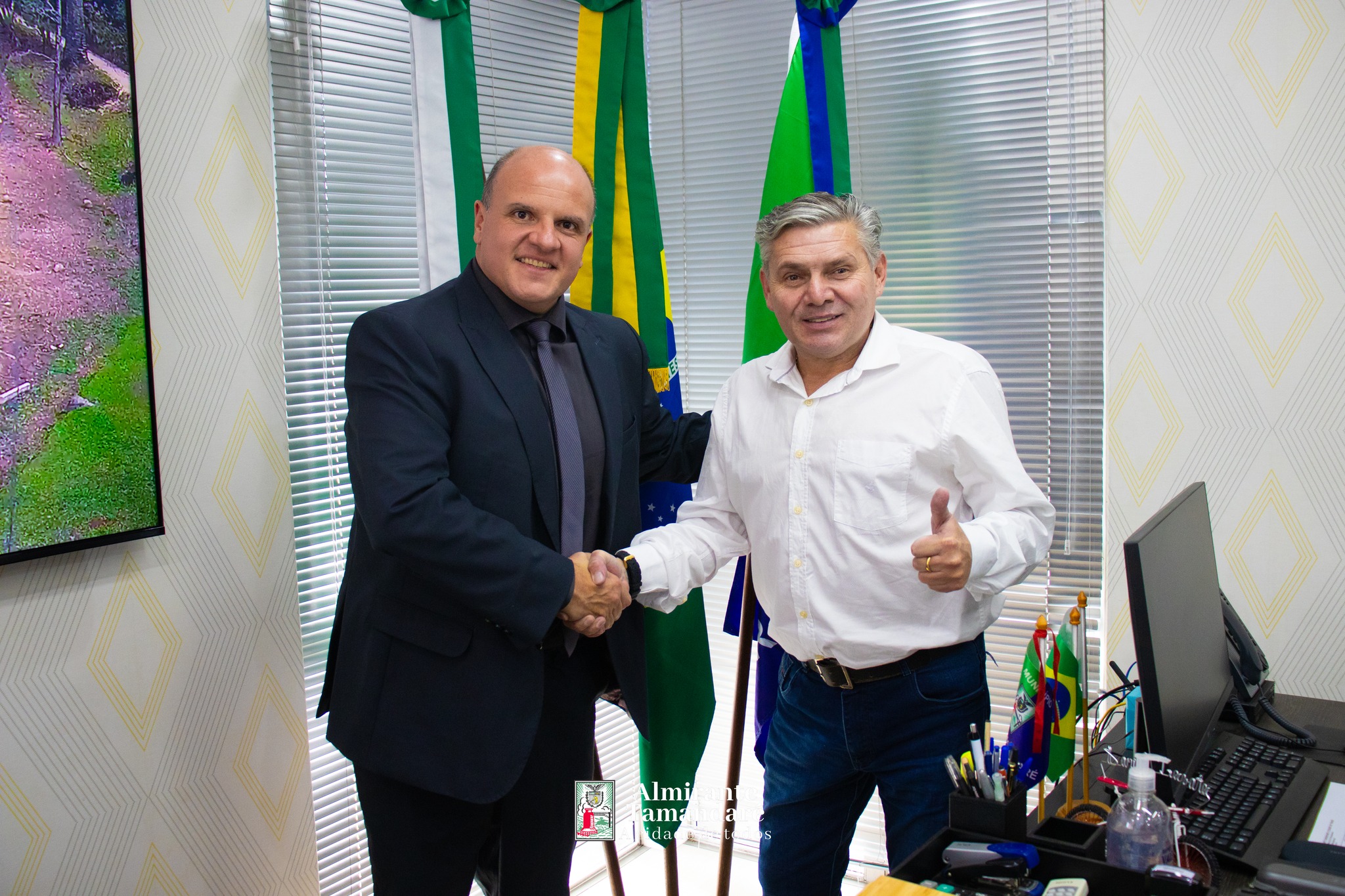 Post no instagram da Prefeitura de Almirante Tamandaré