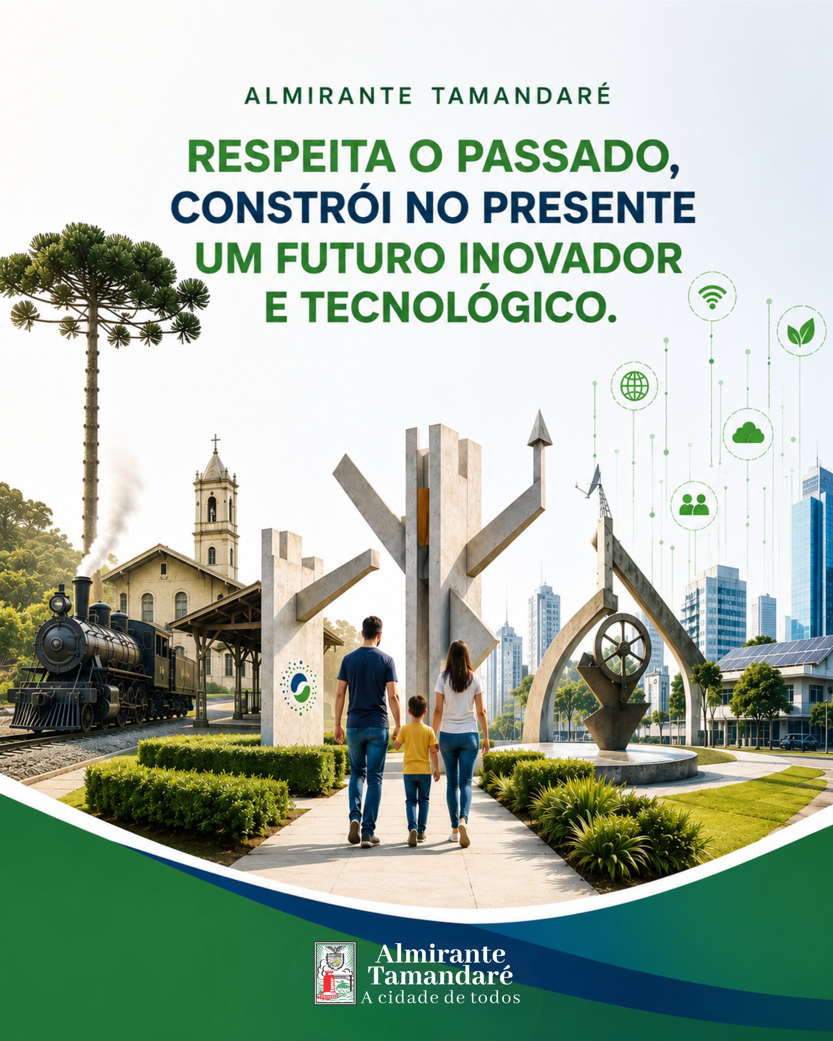 Post no instagram da Prefeitura de Almirante Tamandaré