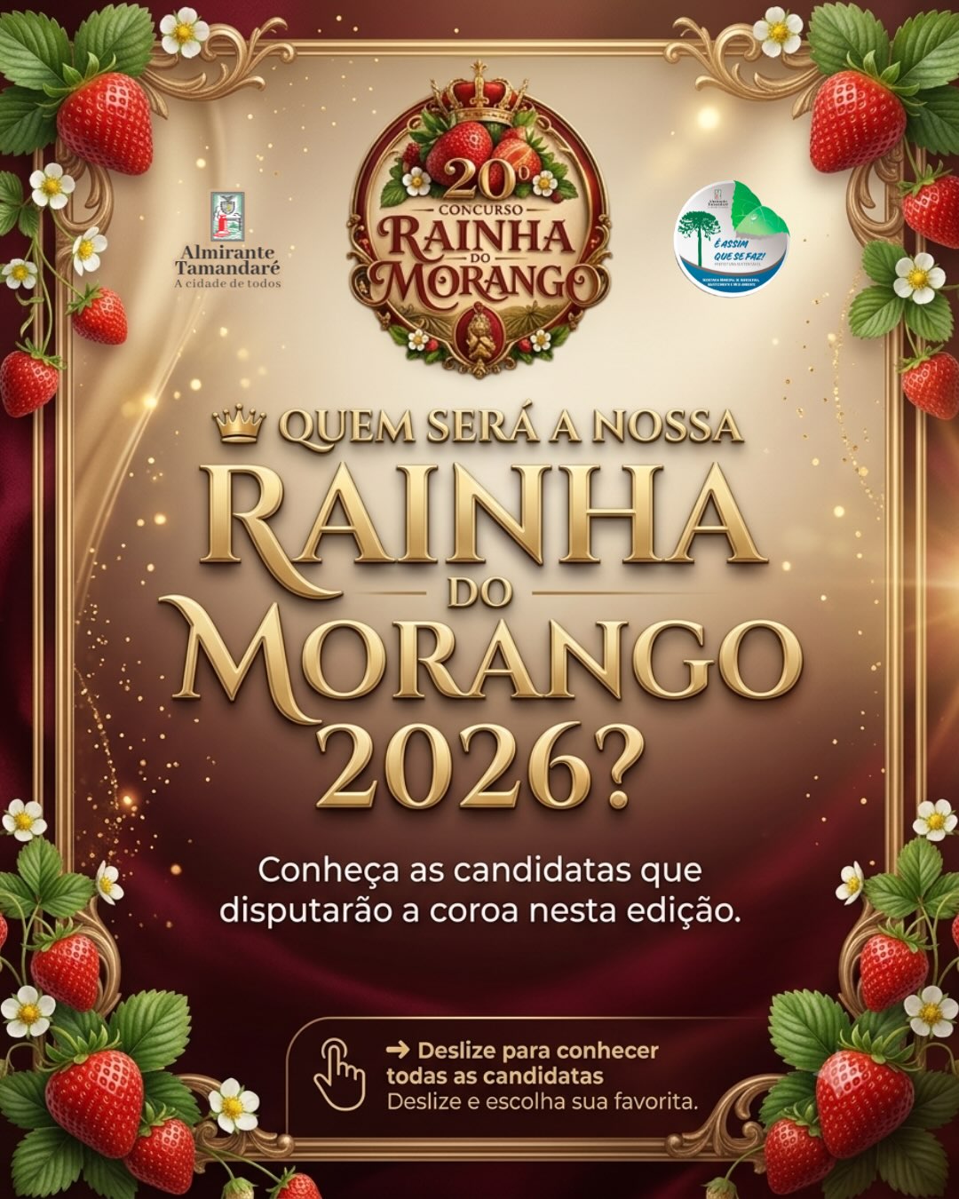 Post no instagram da Prefeitura de Almirante Tamandaré
